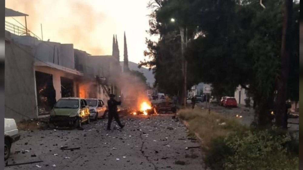 El atentado ocurrió en Acámbaro en el estado mexicano de Guanajuato/ Foto cortesía Seguridad Pública de Acámbaro.,image_description: