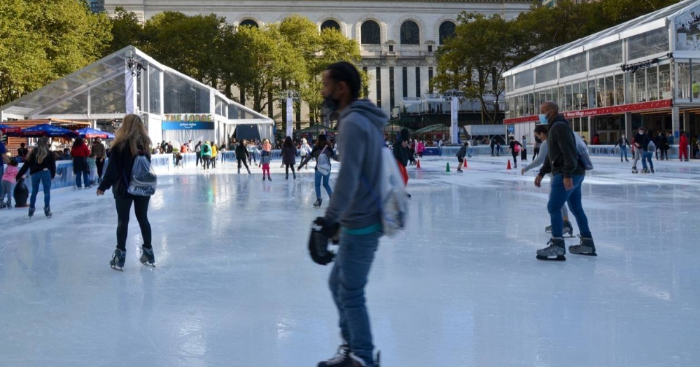 La pista de hielo es anunciada como la más grande de Centroamérica.,image_description: