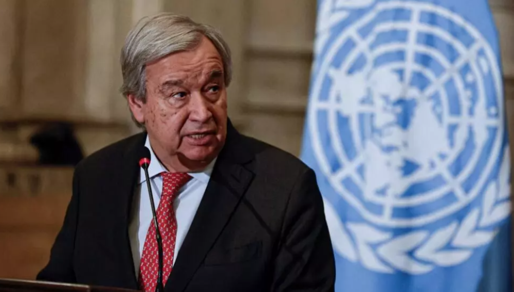 Antonio Guterres, secretario general de la ONU/ Foto AFP.,image_description: