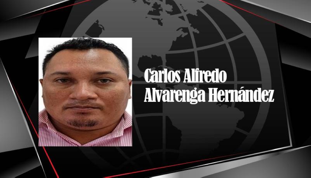 Carlos Alfredo Alvarenga Hernández fue condenado a 15 años de prisión/ Foto cortesía FGR_SV.,image_description:FG