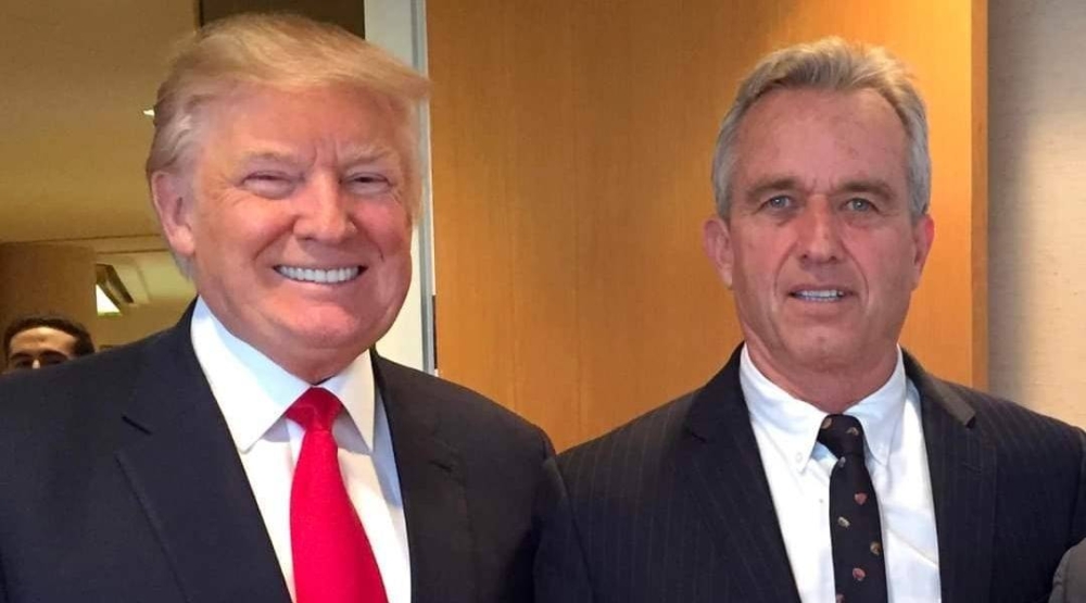 Donald Trump, candidato republicano y  Robert F. Kennedy Jr. / Foto cortesía.,image_description: