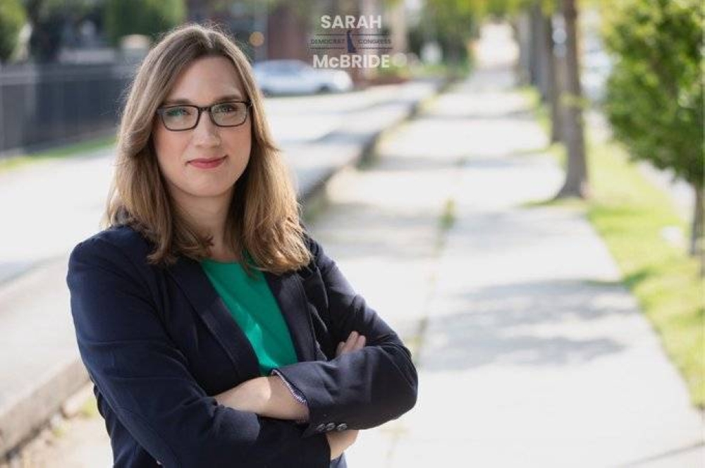 Sarah McBride se convirtió este martes en la primera persona transgénero elegida congresista en Estados Unidos. / Tomada del usuario SarahEMcBride en la red social X. ,image_description: