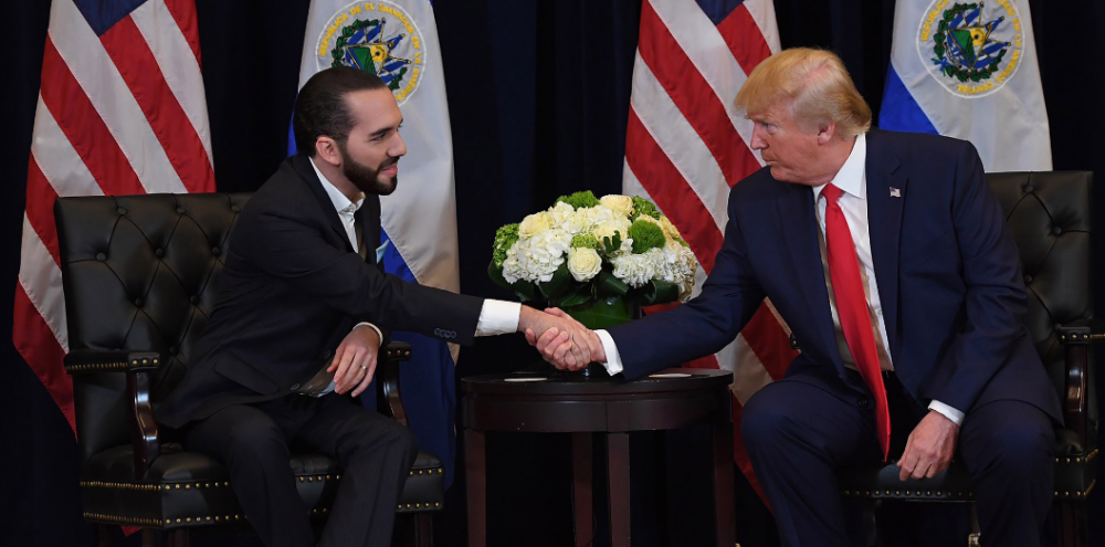 Nayib Bukele, presidente de El Salvador y Donald Trump, presidente reelecto de EEUU/ Foto cortesía.,image_description: