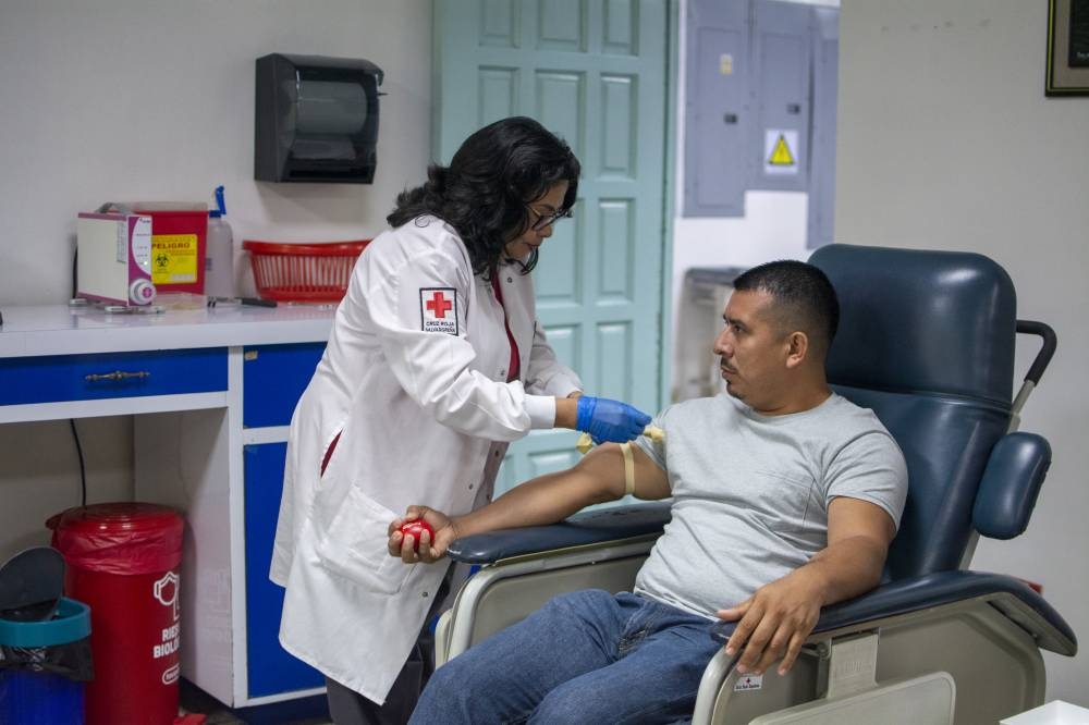 Los donantes de sangre deben cumplir requisitos de una persona en buen estado de salud. / Lisbeth Ayala.,image_description: