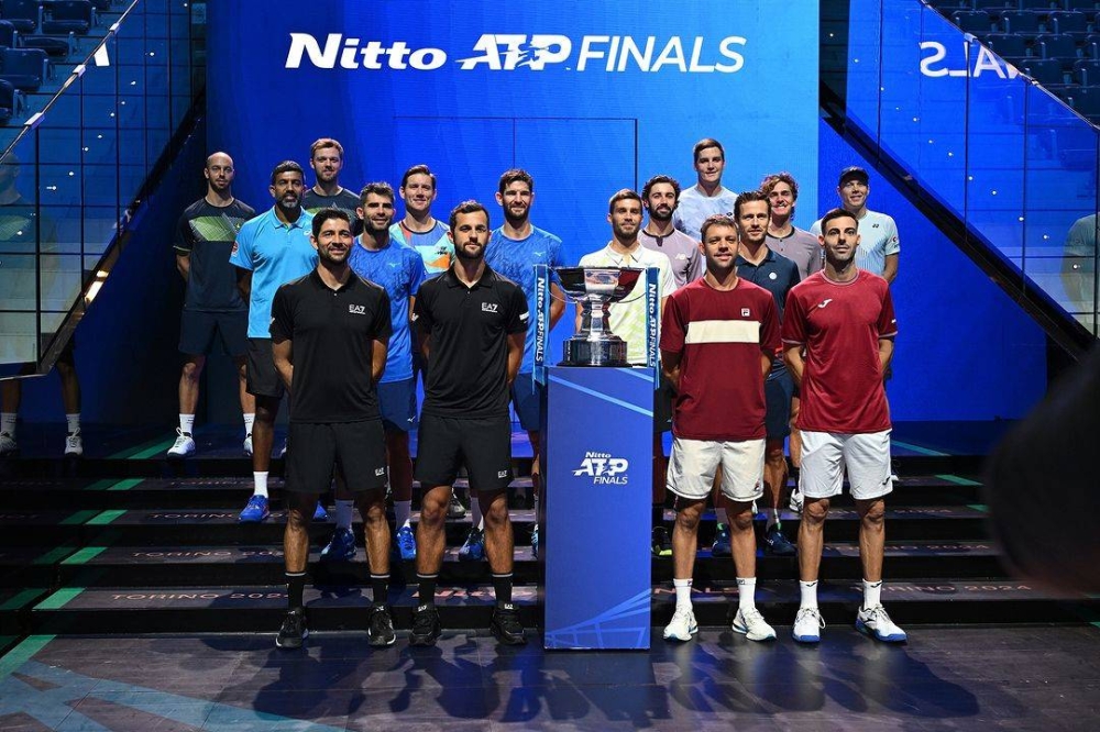 Las ocho parejas que compiten en el Nitto ATP Finals.