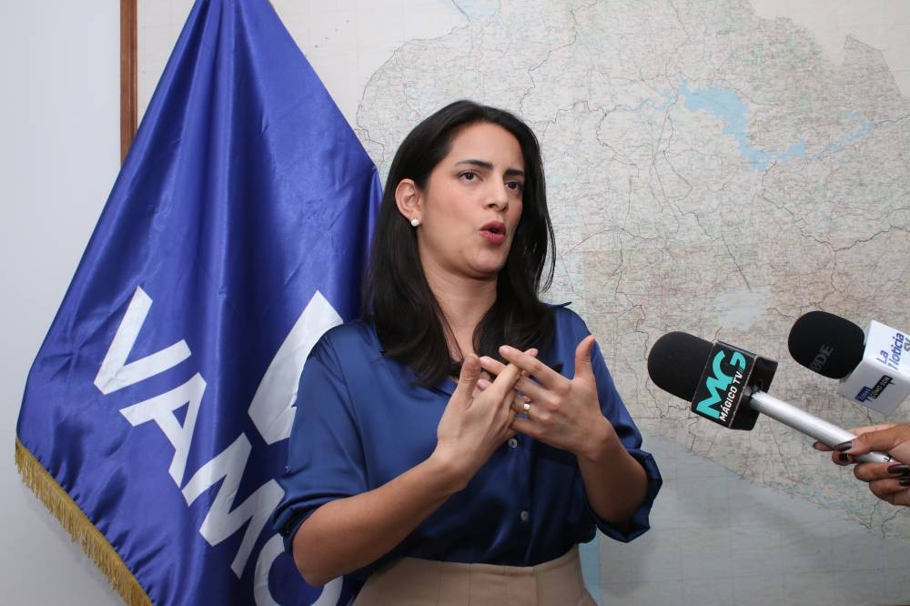 Claudia Ortiz, diputada de Vamos. / Lisbeth Ayala.,image_description: