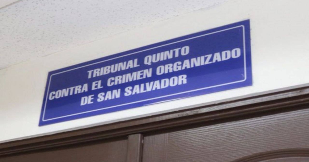 El Tribunal Quinto contra el Crimen Organizado de San Salvador dictó las condenas. / JuzgadosSV,image_description: