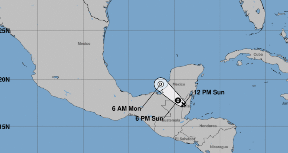 La tormenta tropical Sara se ha degradado a depresión tropical, según el CNH.,image_description: