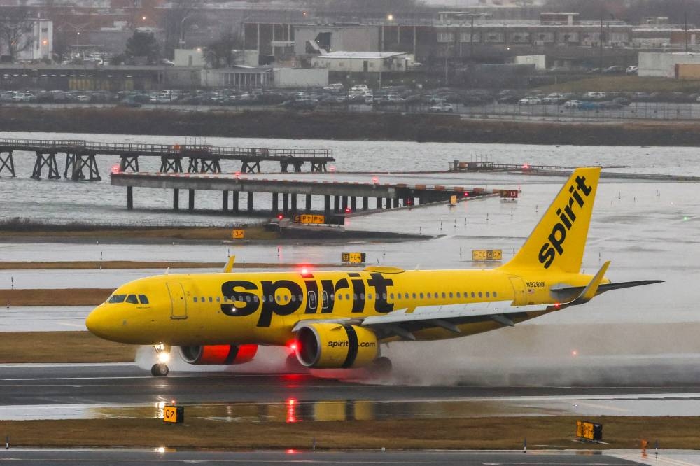 Un Airbus A320 de Spirit. /AFP,image_description: