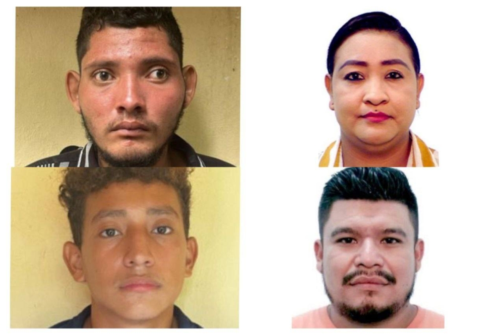 Las autoridades no detallaron donde efectuaron las capturas de los cuatro presuntos responsables del homicidio del pasado 15 de noviembre, en San Miguel. /Gustavo Villatoro.,image_description: