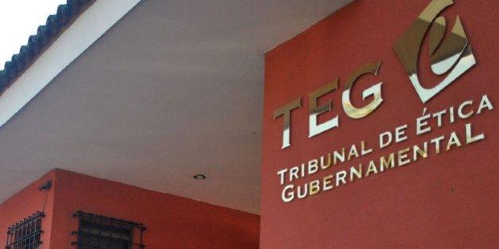 Fachada del Tribunal de Etica Gubernamental, ubicado en San Salvador. / TEG.,image_description: