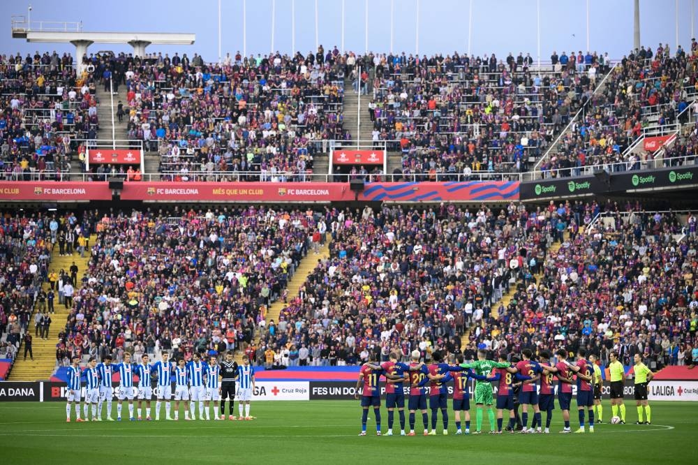 El FC Barcelona, desde la pasada temporada, ha jugado sus partidos de local en el estadio olímpico de Montjuu00efc/ Foto Josep Lago AFP.,image_description: