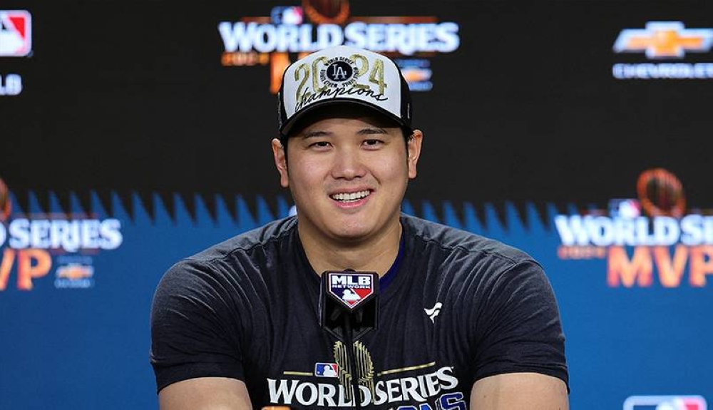 Shohei Ohtani, es el número 17 de los Dodgers de Los Ángeles. /AFP,image_description: