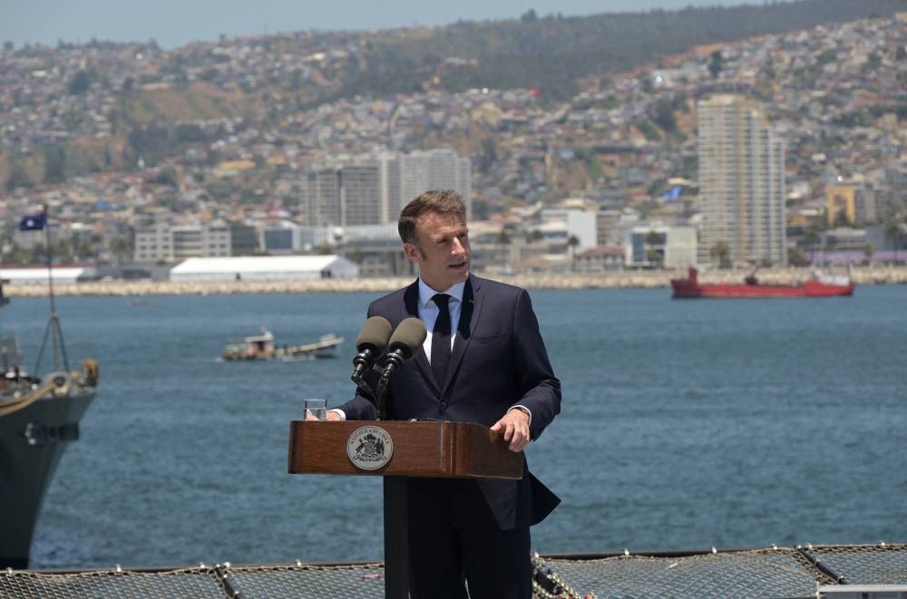 Francia seguirá prestando su apoyo al pueblo haitiano ya todas las iniciativas encaminadas a restablecer la seguridad, dijo Macron. /AFP,image_description: