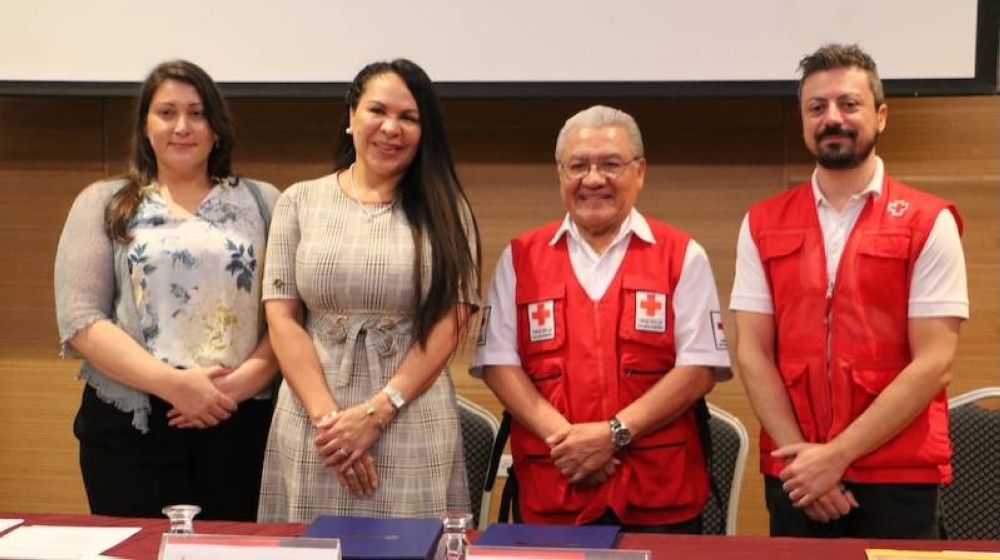 El convenio es parte de los compromisos del proyecto u201cAbriendo espacios, protegiendo derechosu201d, que Cruz Roja ejecuta con el apoyo técnico y financiero de la Unión Europea y Cruz Roja Española.n,image_description: