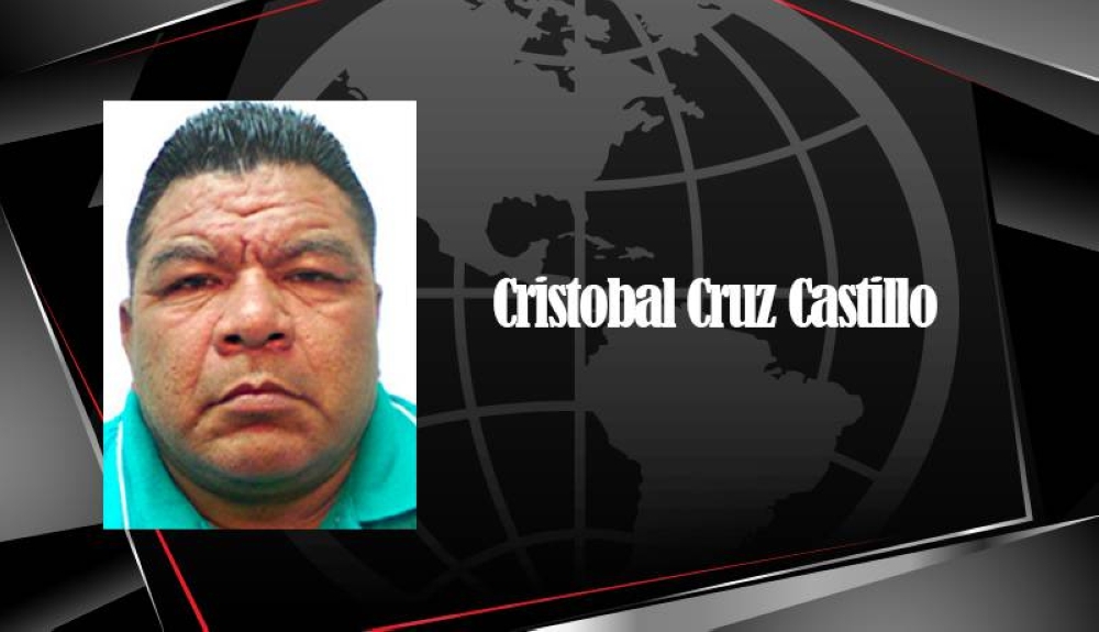 Cristóbal Cruz Castillo fue condenado a más de 26 años de prisión/ Foto tomada de la cuenta de la FGR en la red social X.,image_description: