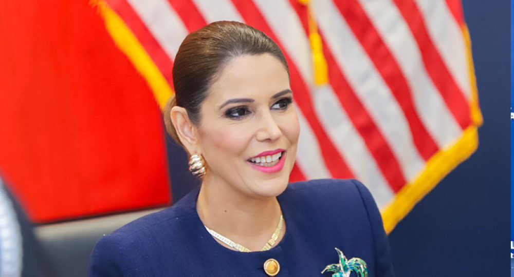 Milena Mayorga, embajadora de El Salvador en Estados Unidos.