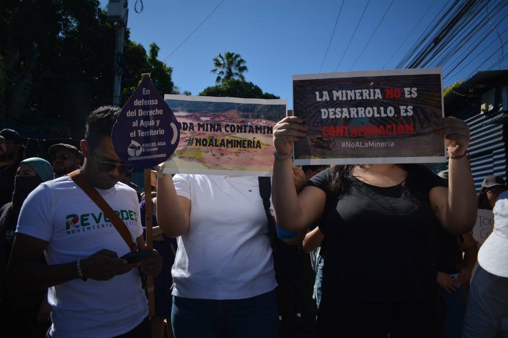 Las asociaciones ambientalistas sostienen que no hay minería sostenible como plantea Bukele. / Lisbeth Ayala.