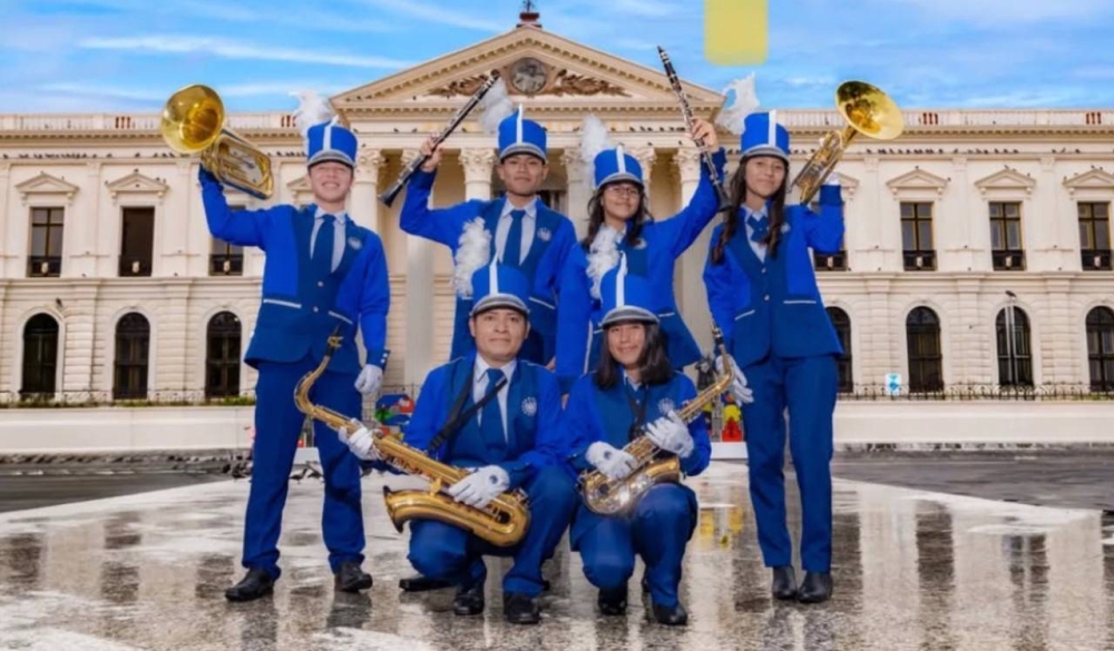 La Banda El Salvador ofrecerá un desfile este 1 de enero para recibir el Año Nuevo 2025. Foto: Ministerio de Cultura,image_description: