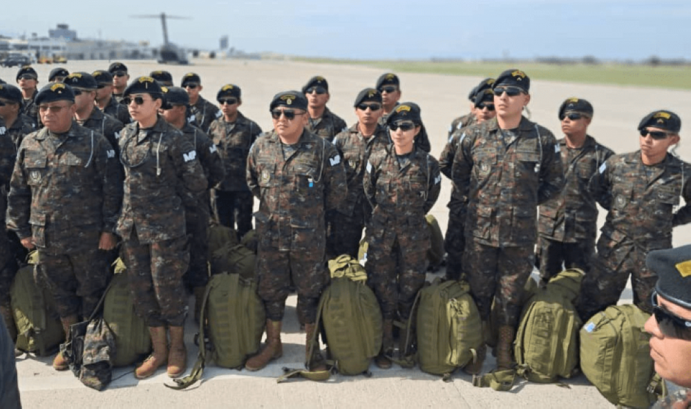 Ocho soldados salvadoreños estarán en el primer contingente de soldados enviados a Haití/ Foto cortesía Panorama.,image_description: