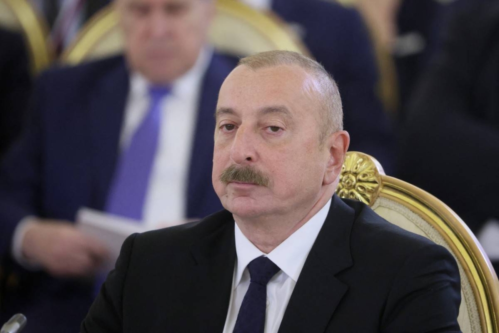 El presidente de Azerbaiyán, Ilham Aliyev. /AFP ,image_description: