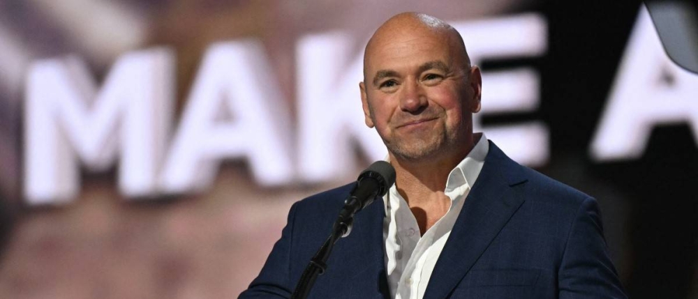 Dana White, presidente de UFC/Patrick Fallon AFP.,image_description: