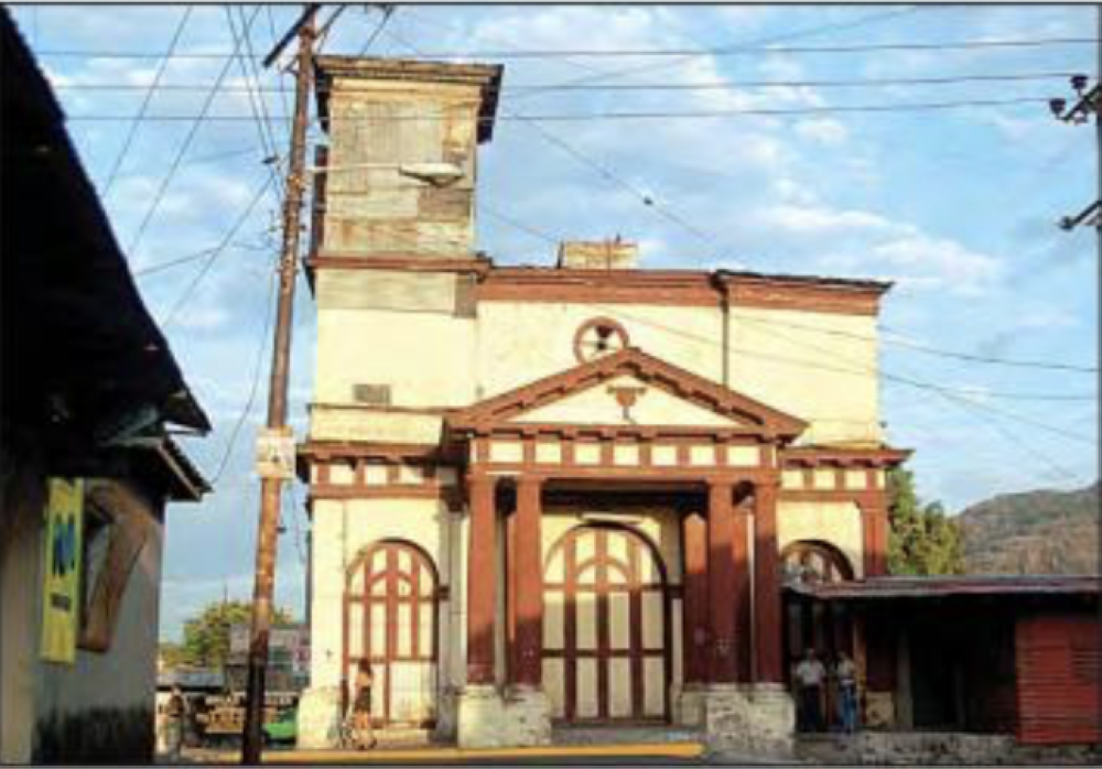 Así era la iglesia San Esteban antes del incendio.