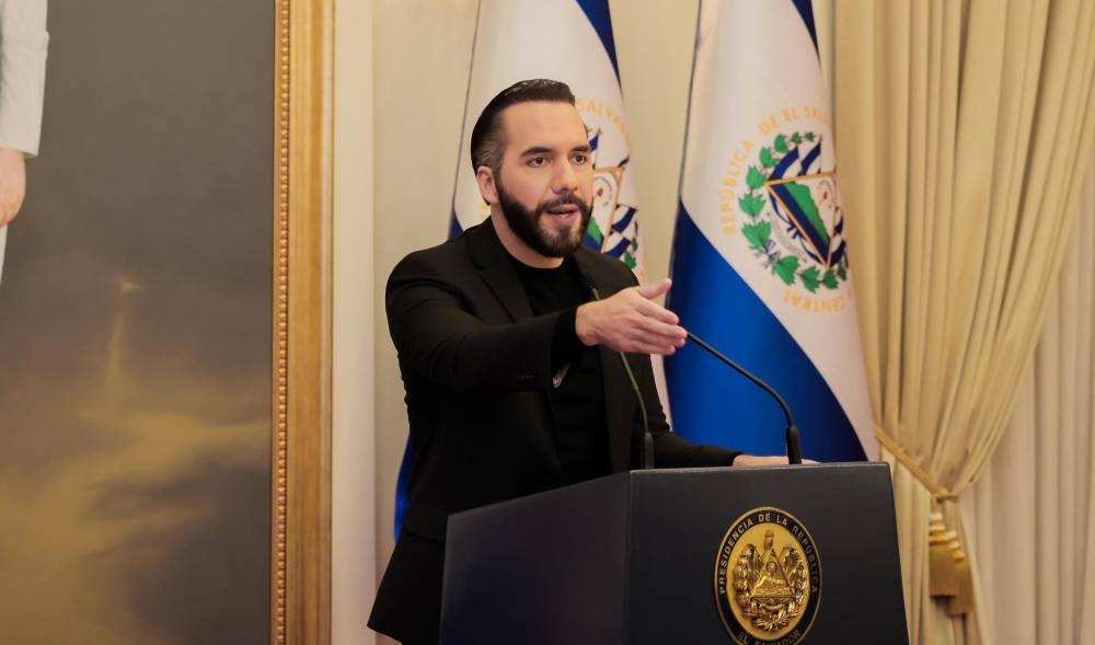 Nayib Bukele, presidente de la República. / Secretaría de prensa de Presidencia.,image_description: