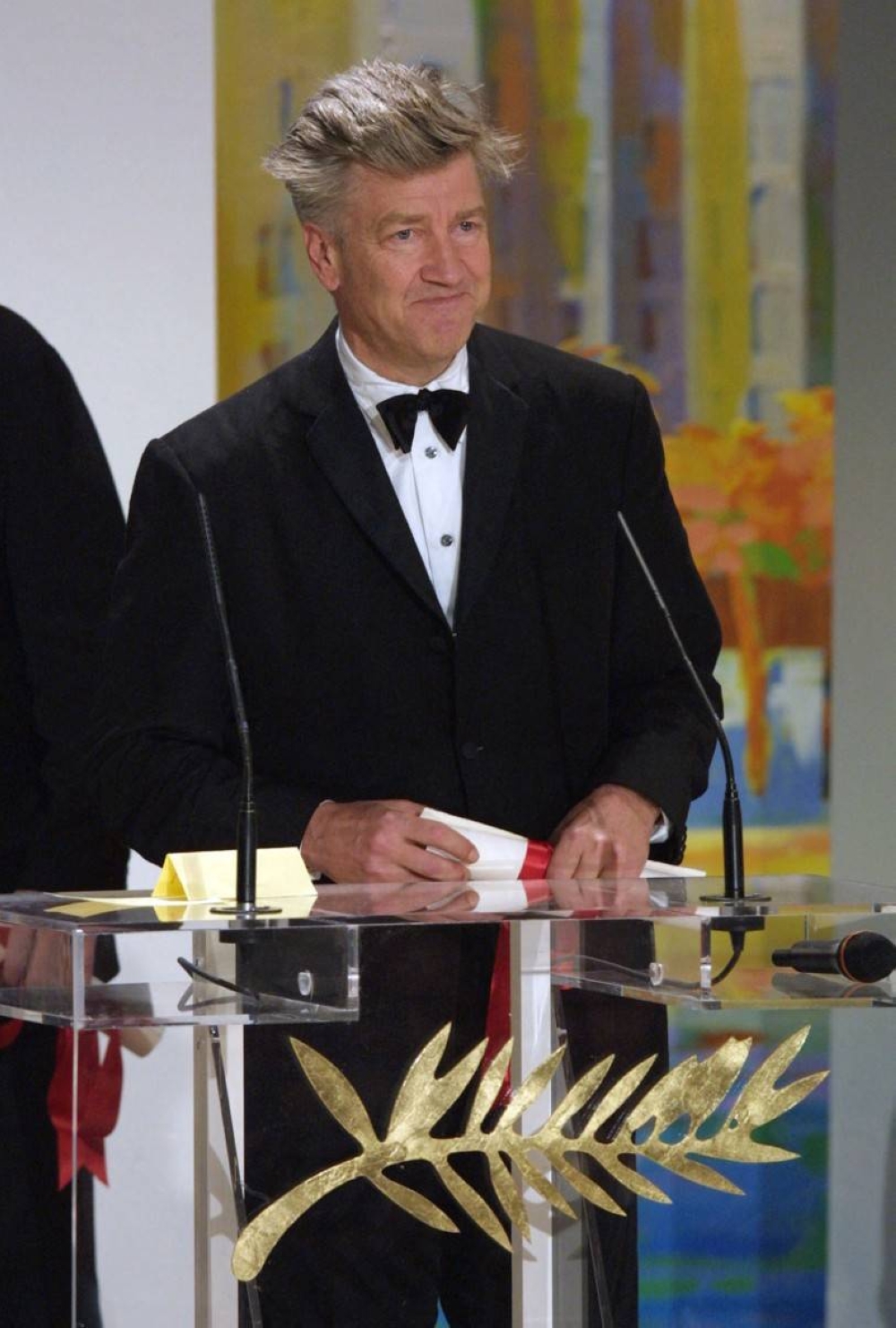 David Lynch en la 54a edición del Festival de Cannes, en Francia, en 2001. Photo by GERARD JULIEN / AFP