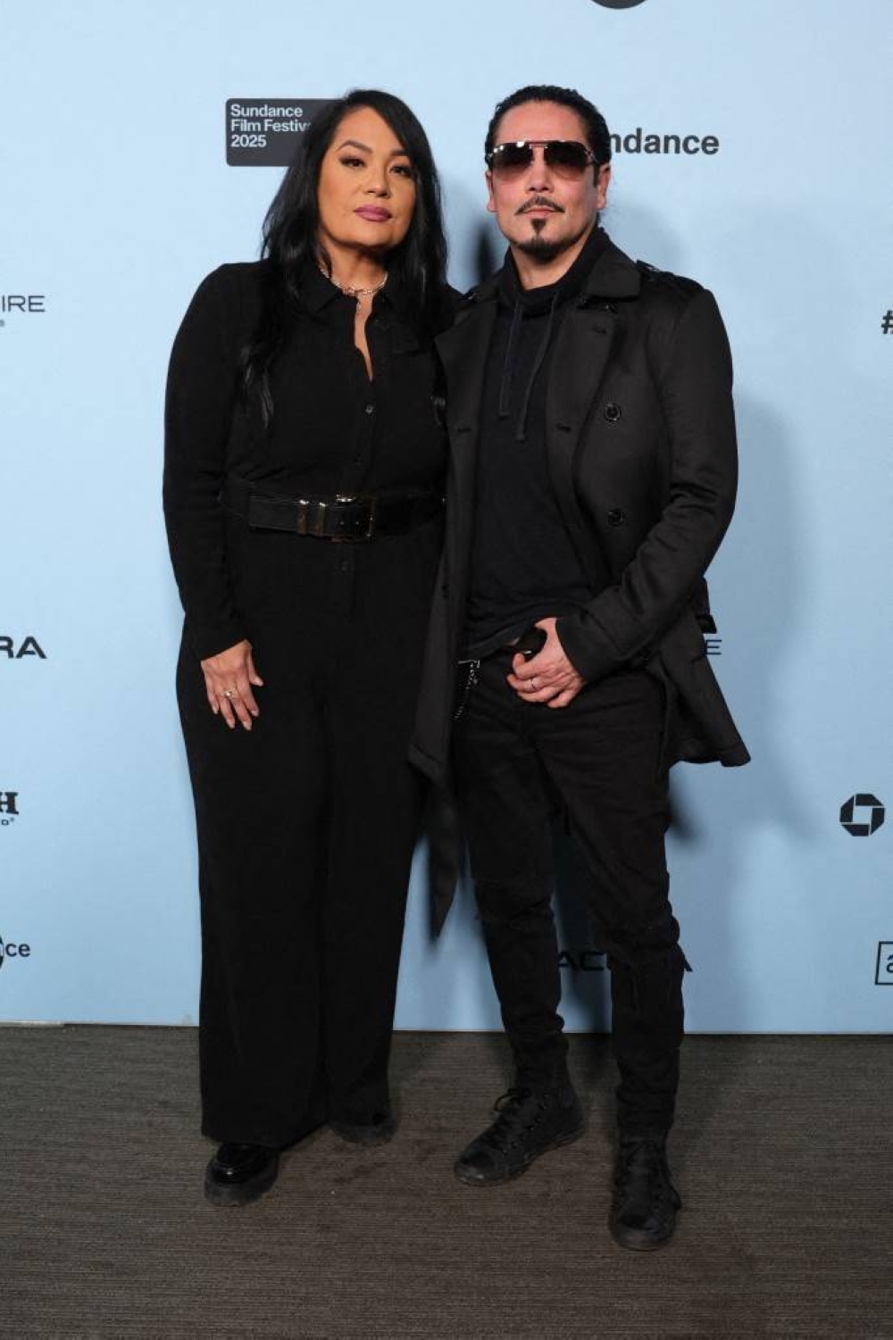 Suzette y Chris Pérez. Photo by Arturo Holmes / GETTY IMAGES NORTH AMERICA / Getty Images via AFP