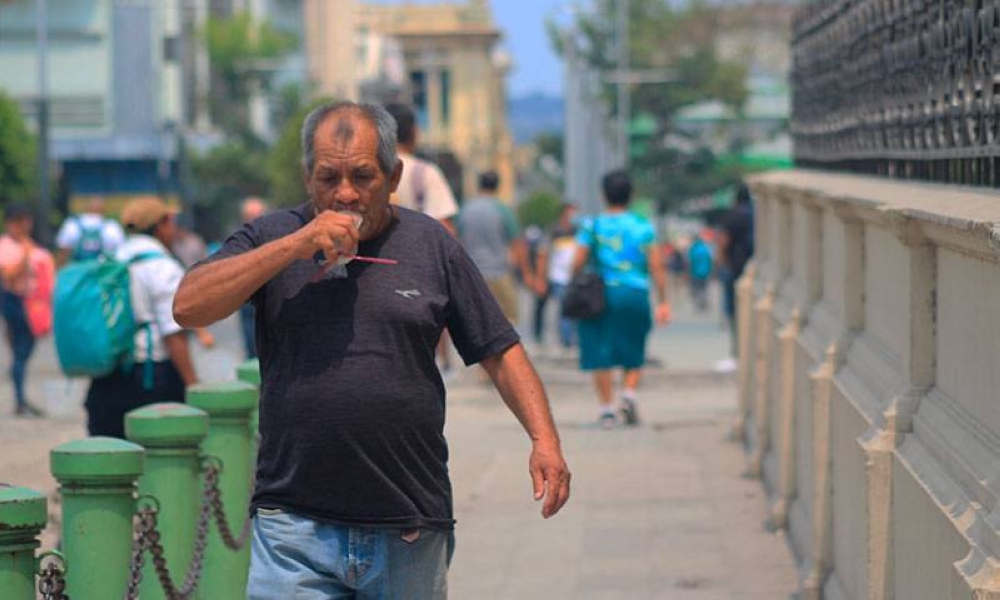 Las temperaturas ya alcanzan los 39 grados en el oriente salvadoreño. /DEM ,image_description: