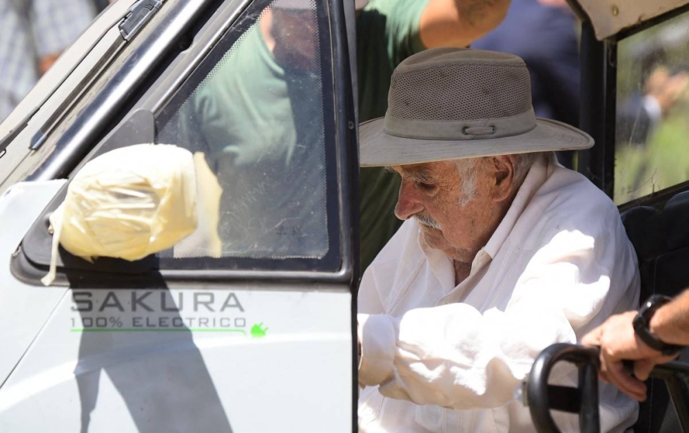 Dicha miniserie esta inspirada en la fuga de prisión en la que participó hace más de cinco décadas el exguerrillero y expresidente de Uruguay José Mujica. /AFP,image_description: